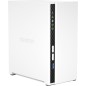 QNAP TS-233 NAS lagringsserver Tower ARM Cortex-A55 2 GB 0 TB QNAP QTS Hvid QNAP TS-233 NAS lagringsserver Tower ARM Cortex-A55 2 GB 0 TB QNAP QTS Hvid